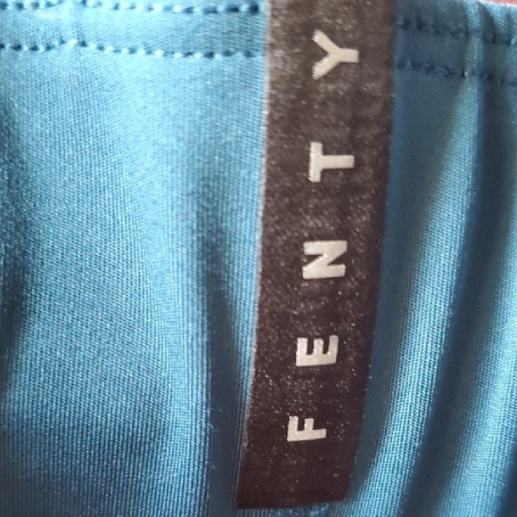 Savage X Fenty Blue Shorts  with Logo Side Pocket 12 -14 - Picture 2 of 9